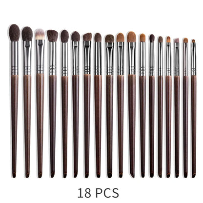 OVW Natural Makeup Brushes Set Eyeshadow Make Up Brush Goat Hair Kit