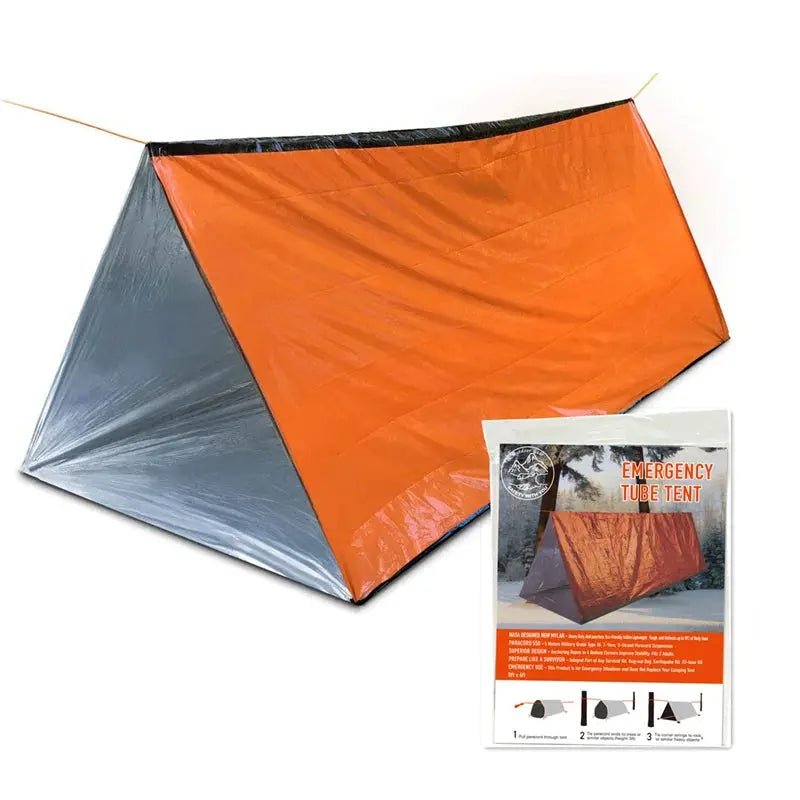 Outdoor Camping Tent Waterproof Lifesaving Tent Emergency Escape