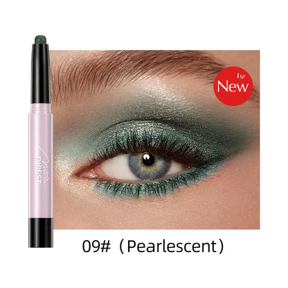 Pearlescent Eyeshadow Eyeliner Pencil Waterproof Glitter Matte Nude Eye Shadow