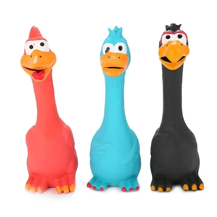 Pets Dog Toys Screaming Chicken Sound Puppy Bite Resistant Chew Toy Interactive - Ton Monde Shop