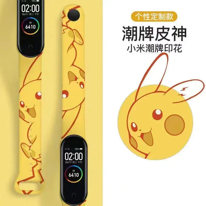 Pokemon Pikachu Touch Bracelet for Kids Digital LED Electronic Watch Waterproof