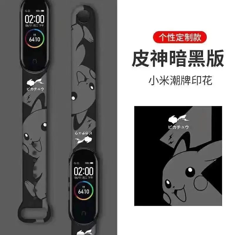 Pokemon Pikachu Touch Bracelet for Kids Digital LED Electronic Watch Waterproof