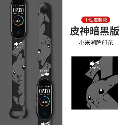 Pokemon Pikachu Touch Bracelet for Kids Digital LED Electronic Watch Waterproof