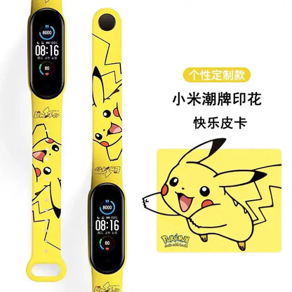 Pokemon Pikachu Touch Bracelet for Kids Digital LED Electronic Watch Waterproof