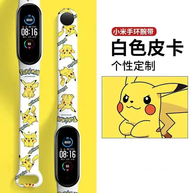 Pokemon Pikachu Touch Bracelet for Kids Digital LED Electronic Watch Waterproof