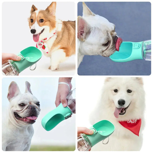 Portable Water Bottle, Food and Water Container For Pets - Ton Monde Shop