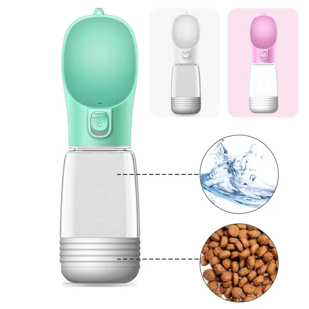 Portable Water Bottle, Food and Water Container For Pets - Ton Monde Shop