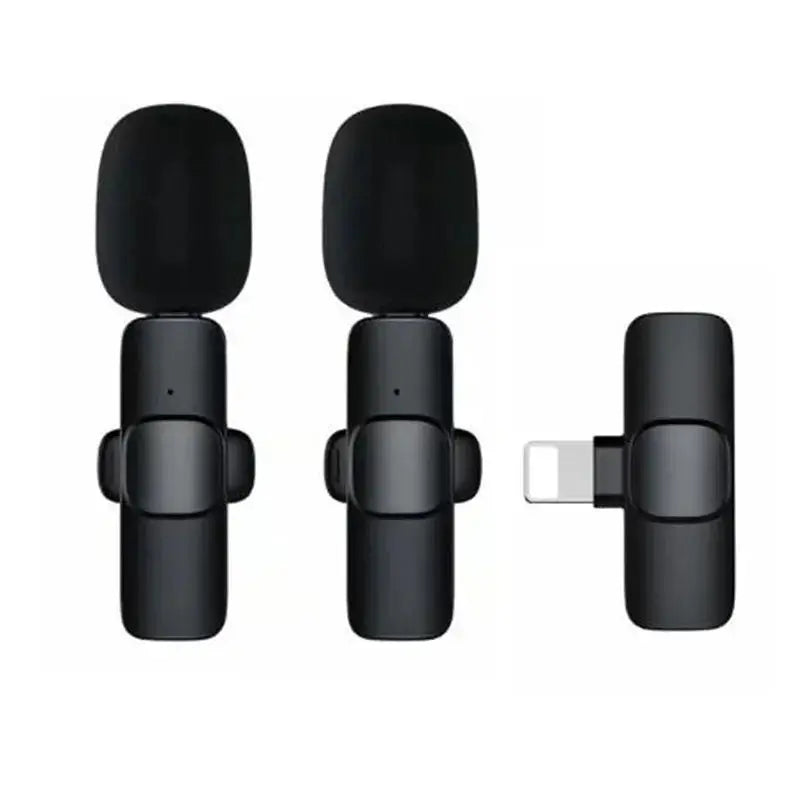 Professional Wireless Lapel Microphone for IPhone, IPad - Condenser Recording Mic for Podcast,etc.