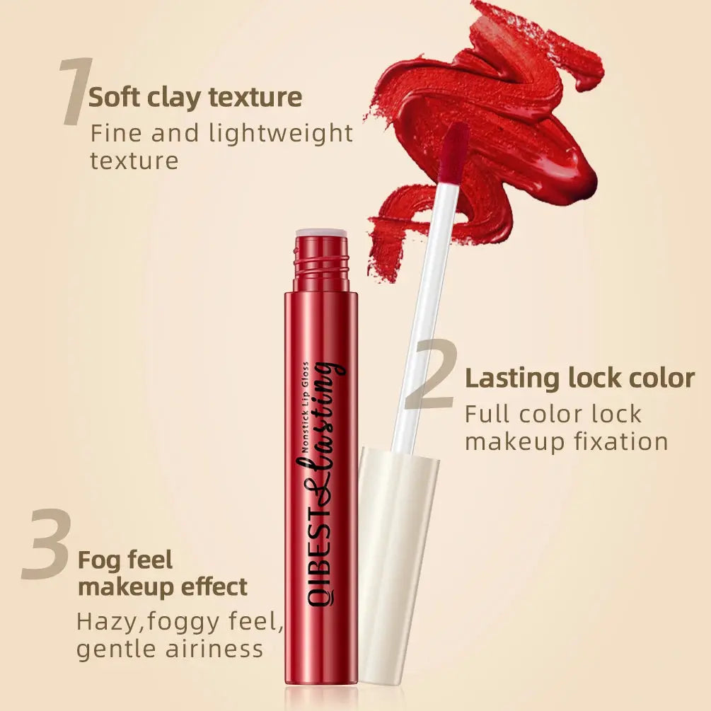 QIBEST Matte Liquid Lipstick Waterproof Long Lasting - Ton Monde Shop