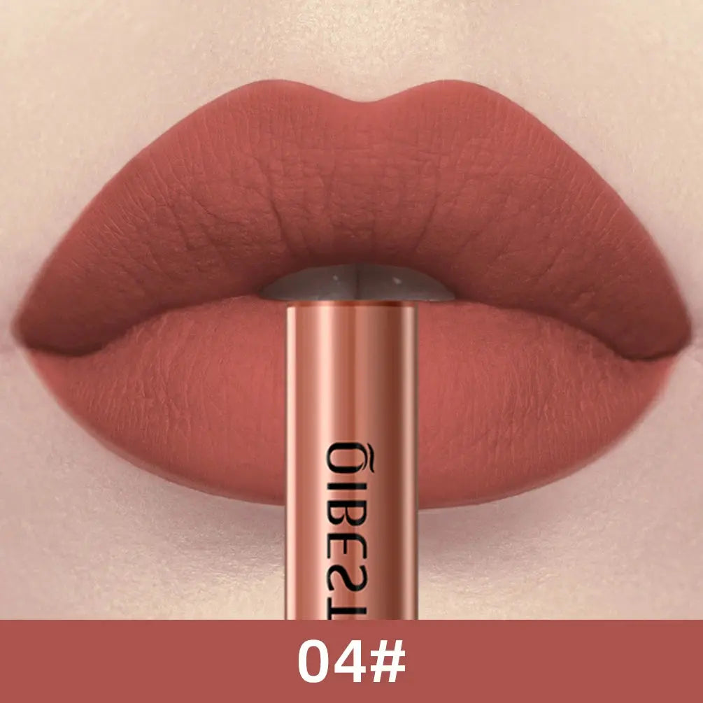 QIBEST Matte Liquid Lipstick Waterproof Long Lasting