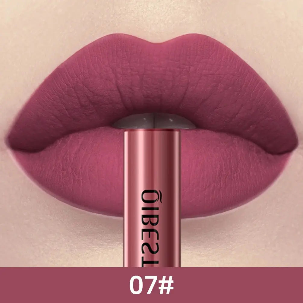 QIBEST Matte Liquid Lipstick Waterproof Long Lasting