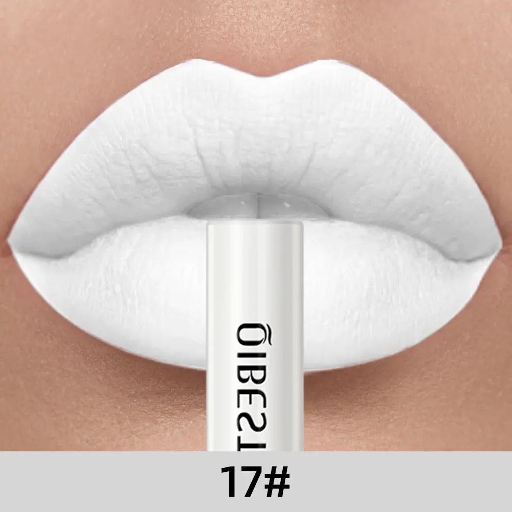 QIBEST Matte Liquid Lipstick Waterproof Long Lasting