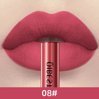 QIBEST Matte Liquid Lipstick Waterproof Long Lasting