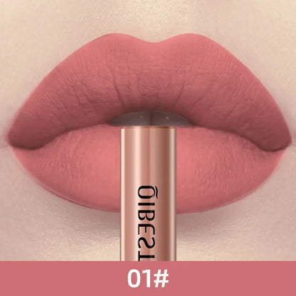 QIBEST Matte Liquid Lipstick Waterproof Long Lasting