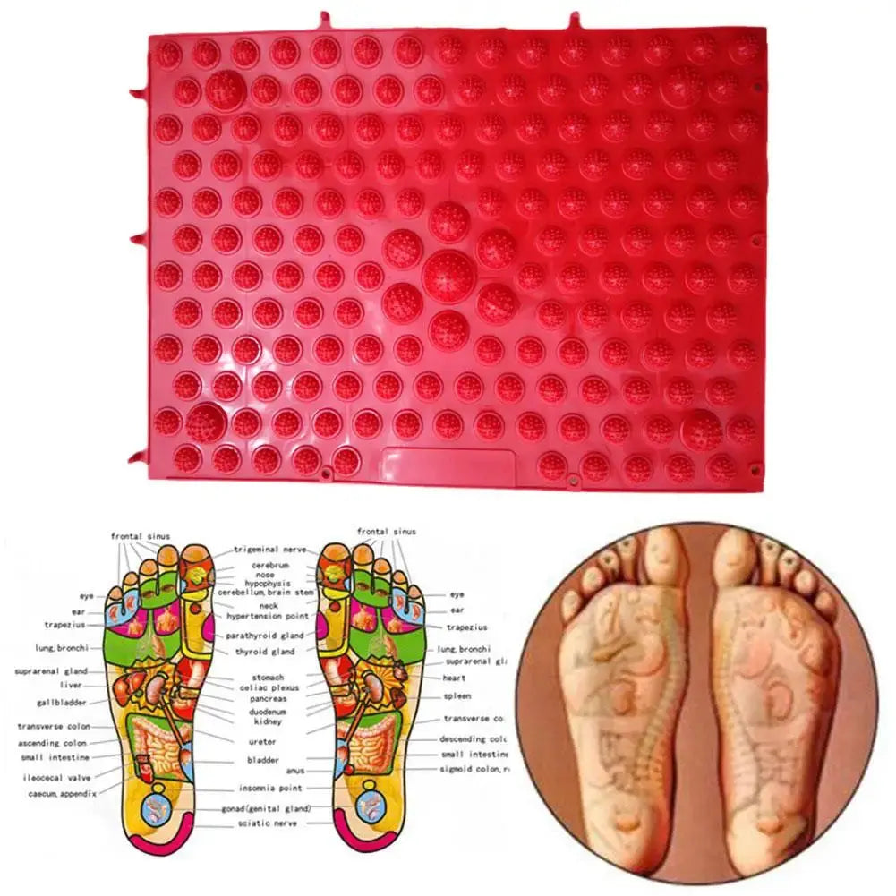 Reflexology Foot Massage Pad Toe Pressure Blood Circulation Plate Mat - Ton Monde Shop