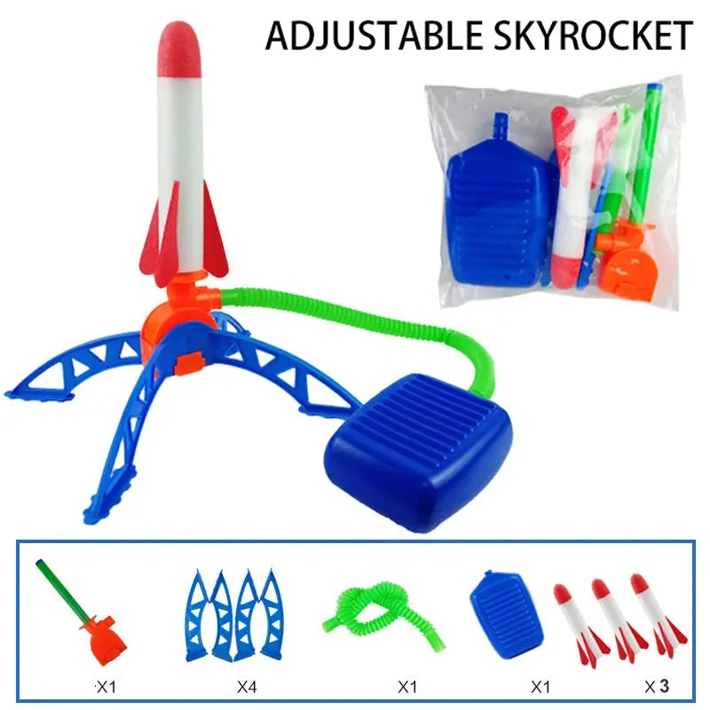 Rocket Foot Pump Launcher Outdoor Air for Children