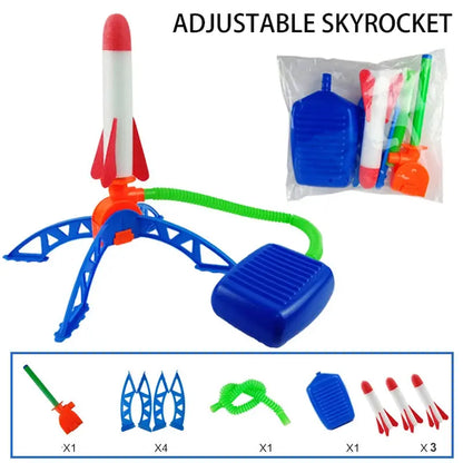 Rocket Foot Pump Launcher Outdoor Air for Children