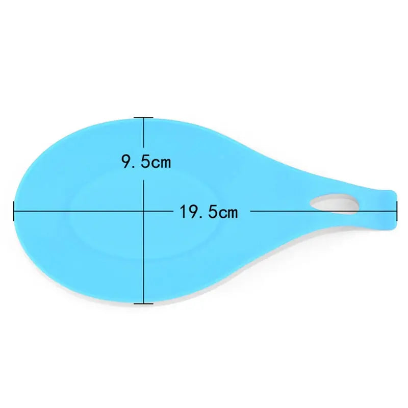 Silicone Multipurpose Spoon Rest Mat Holder for Tableware Kitchen Utensil Supplies - Ton Monde Shop