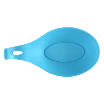 Silicone Multipurpose Spoon Rest Mat Holder for Tableware Kitchen Utensil Supplies