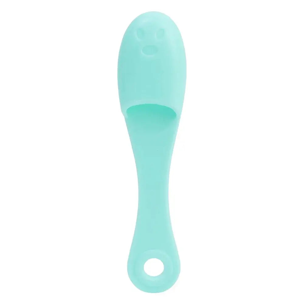 Soft Silicone Facial Cleansing Brush 2 in 1