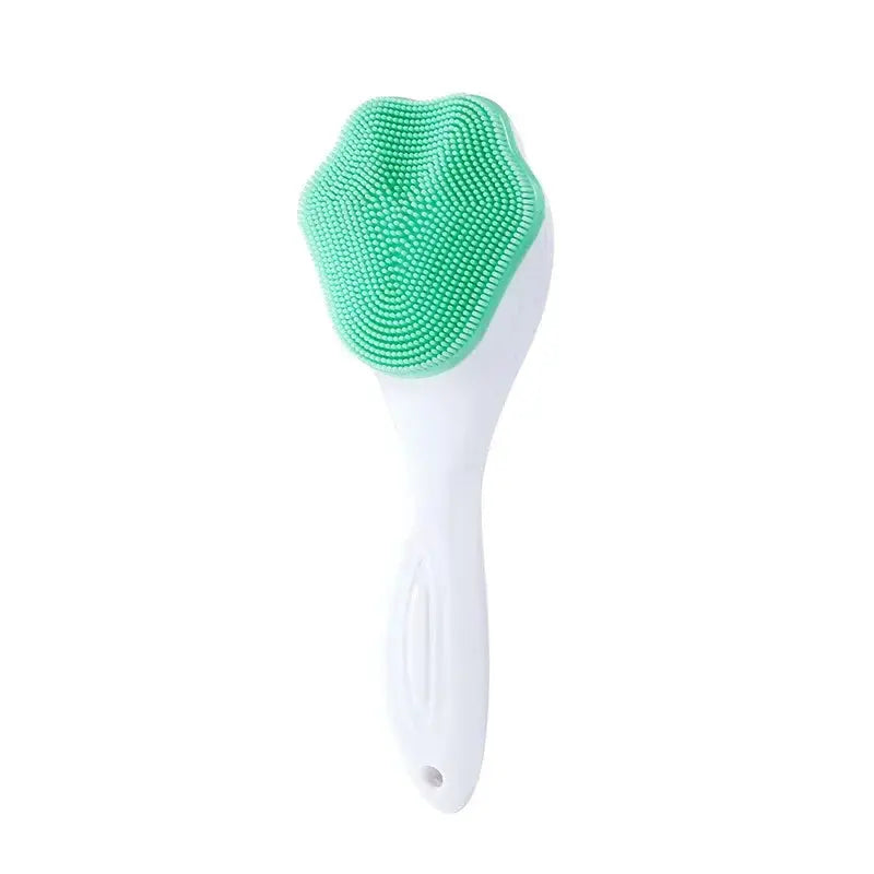 Soft Silicone Facial Cleansing Brush 2 in 1