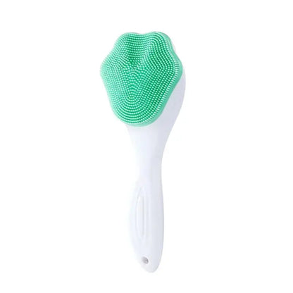 Brosse nettoyante pour le visage en Silicone souple 2 en 1, brosse pour masque facial et épurateur pour le massage exfoliant, élimine les points noirs