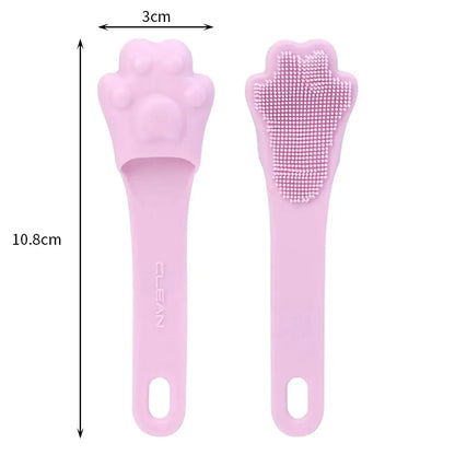 Brosse nettoyante pour le visage en Silicone souple 2 en 1, brosse pour masque facial et épurateur pour le massage exfoliant, élimine les points noirs