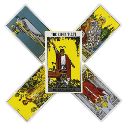 Spanish English Version Tarot Deck With Keywords Reversed