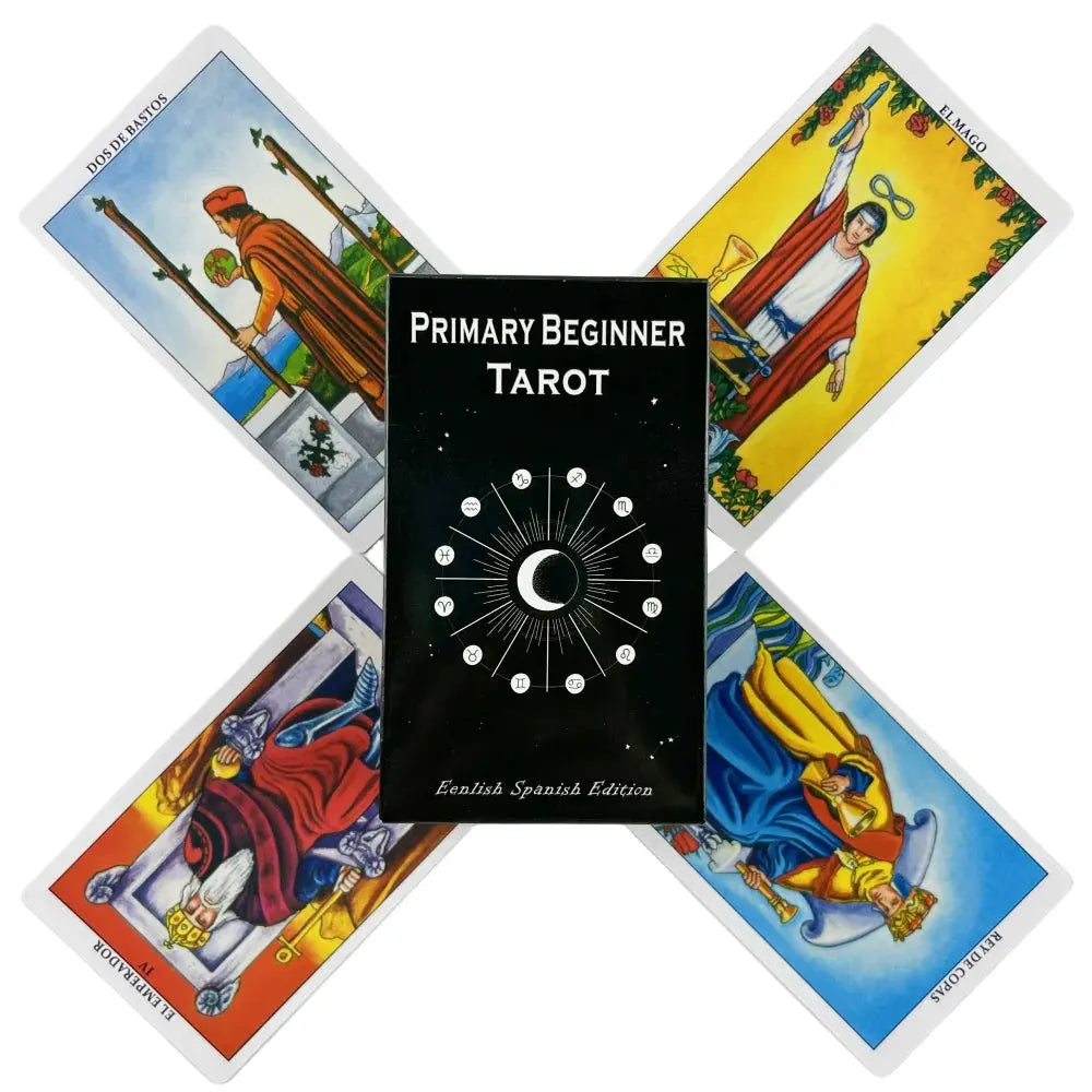 Spanish English Version Tarot Deck With Keywords Reversed