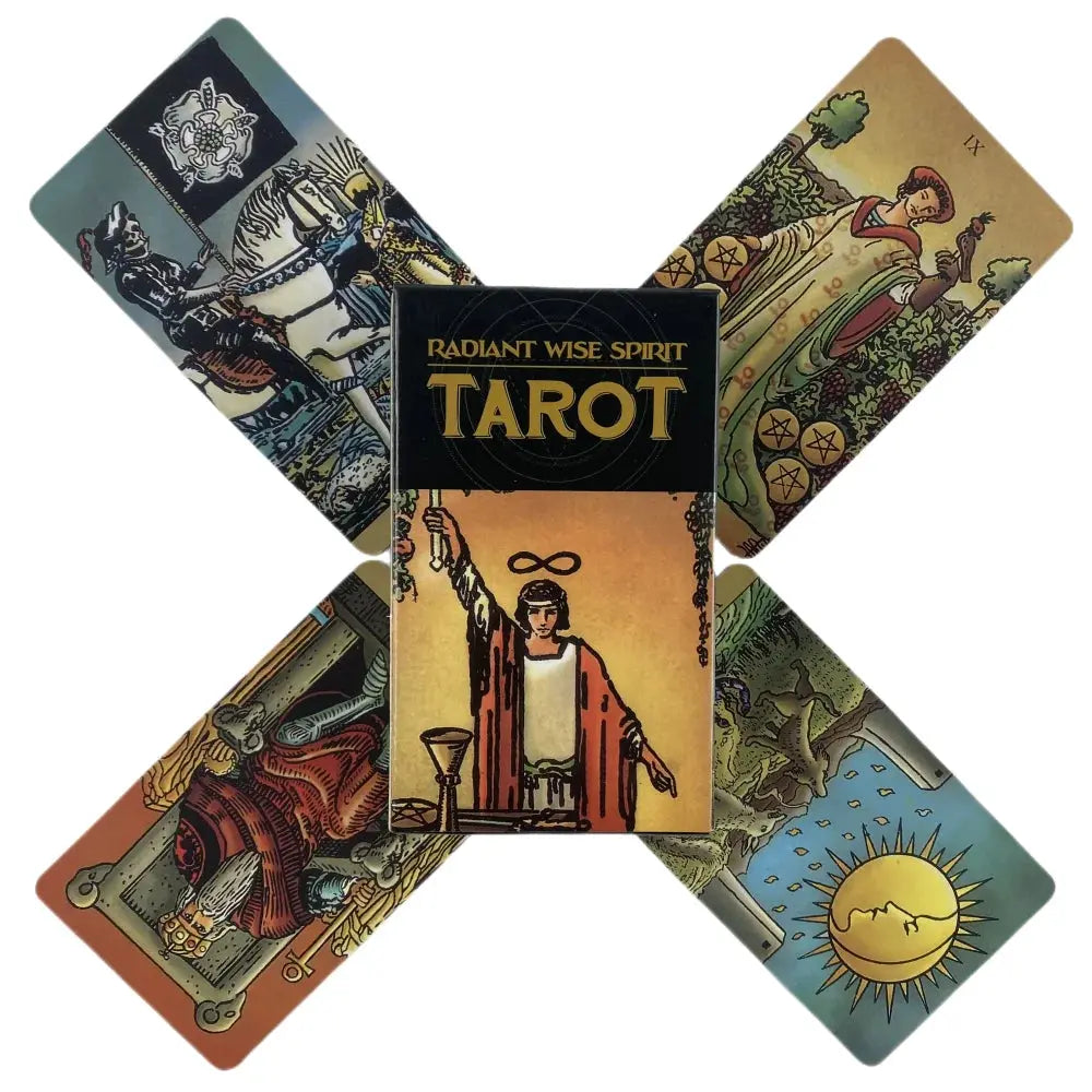 Spanish English Version Tarot Deck With Keywords Reversed