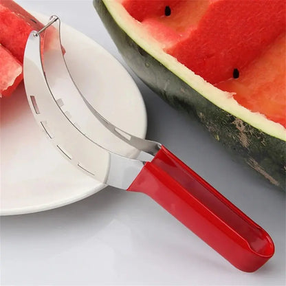 Stainless Steel Watermelon Cutter Artifact Salad Fruit Slicer Cutter Tool