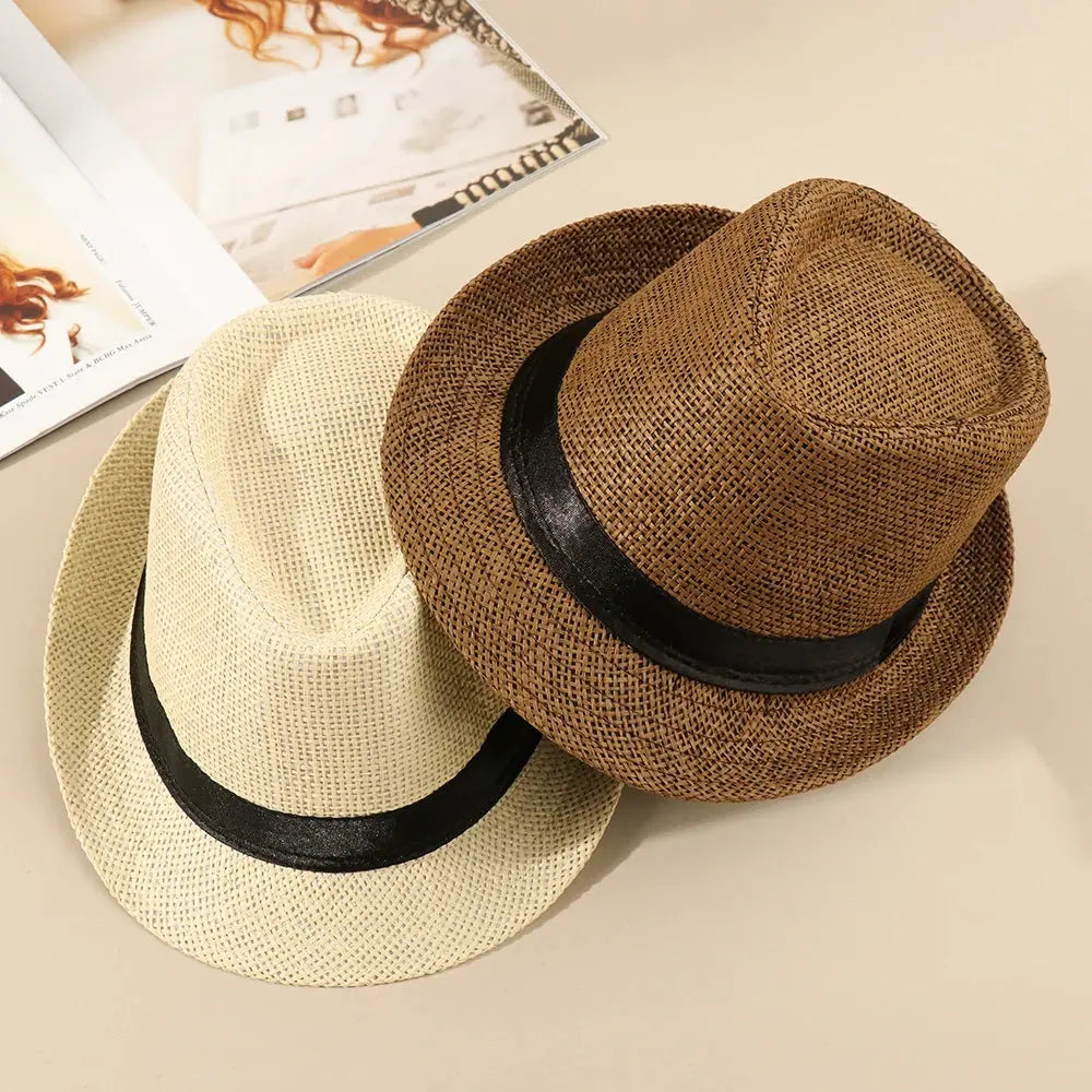 Straw Hat For Women Summer Trendy Beach - Ton Monde Shop