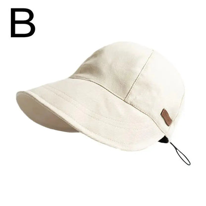 Summer UV Protection Hat Adjustable Drawstring Fisherman