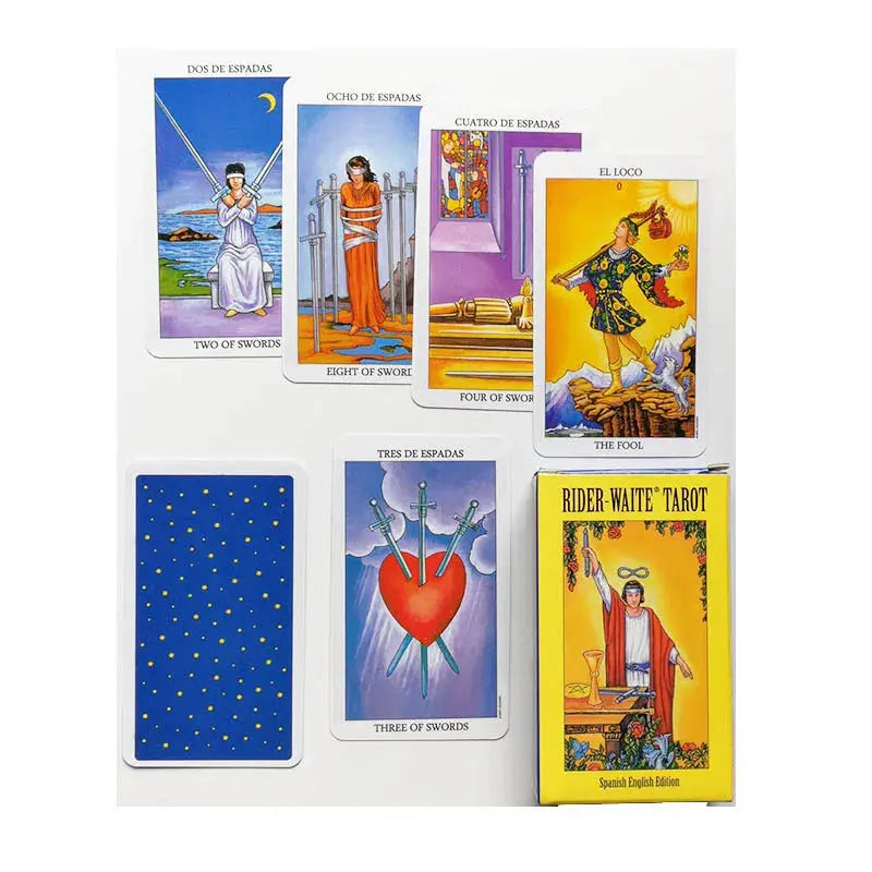 Tarot Deck Full English Spanish Version Oracles - Ton Monde Shop