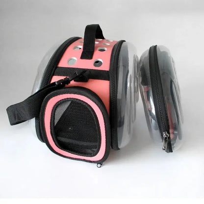 Transparent Foldable Outdoor Pet Travel Carrier Bag for Dog Cat - Ton Monde Shop