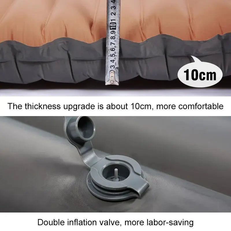 Ultralight Self-inflating Air Mattress Thicken Sleeping - Ton Monde Shop