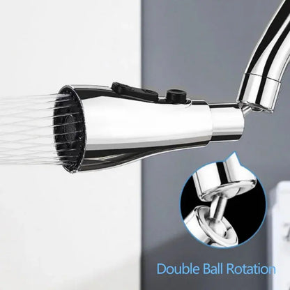 Universal 360° Rotate Kitchen Faucet Extender Aerator Plastic Splash Filter Kitchen Washbasin Faucet Bubbler Nozzle Aerator - Ton Monde Shop