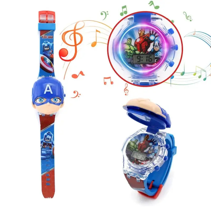 Watch Kids Toy Disney Marvel