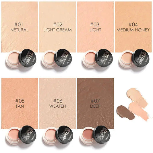 Waterproof Full Coverage Concealer Cream Long-lasting Oil-control - Ton Monde Shop