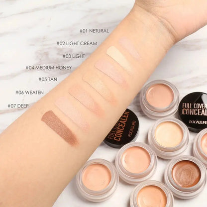 Waterproof Full Coverage Concealer Cream Long-lasting Oil-control - Ton Monde Shop