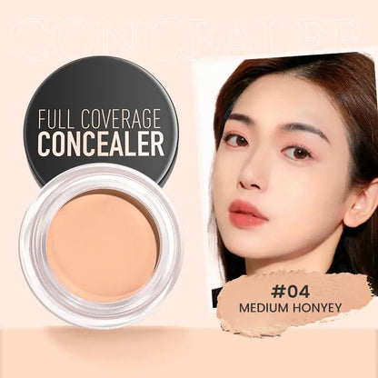 Waterproof Full Coverage Concealer Cream Long-lasting Oil-control