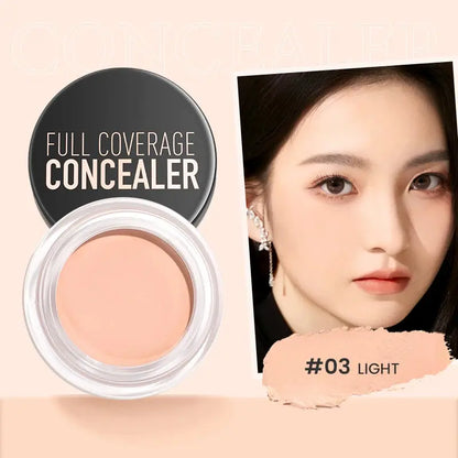 Waterproof Full Coverage Concealer Cream Long-lasting Oil-control