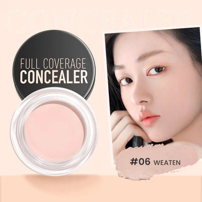 Waterproof Full Coverage Concealer Cream Long-lasting Oil-control