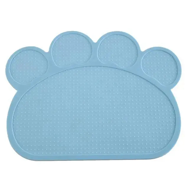 Tapis imperméable en Silicone pour animaux de compagnie, pour chien et chat, tapis de nourriture pour animaux de compagnie, bol à boire, napperon d'alimentation pour chien, lavage facile