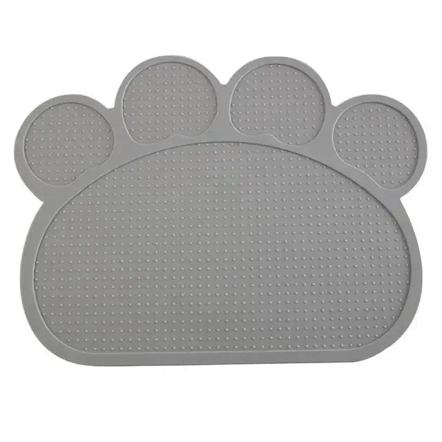 Tapis imperméable en Silicone pour animaux de compagnie, pour chien et chat, tapis de nourriture pour animaux de compagnie, bol à boire, napperon d'alimentation pour chien, lavage facile