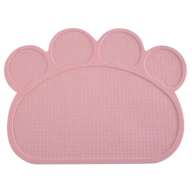 Tapis imperméable en Silicone pour animaux de compagnie, pour chien et chat, tapis de nourriture pour animaux de compagnie, bol à boire, napperon d'alimentation pour chien, lavage facile