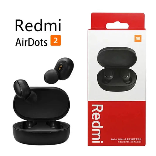 Nouveau casque Bluetooth sans fil Xiaomi Redmi Airdots 2 avec micro écouteurs Airdots 2 écouteurs Bluetooth Fone casque sans fil