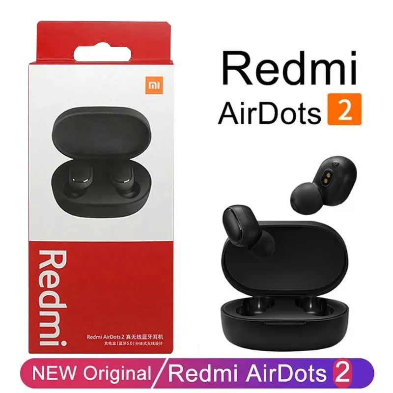 Xiaomi Redmi Airdots 2 Wireless Bluetooth Headset with Mic Earbuds Airdots - Ton Monde Shop