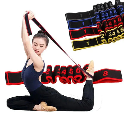 Yoga Stretch Resistance Bands Adult High Elasticity Multi-Segment Belt - Ton Monde Shop