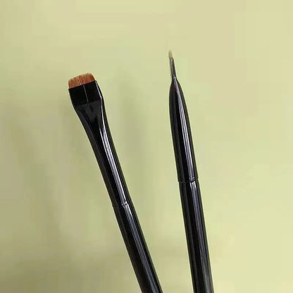 2 pieces/ brush set eyebrow contour makeup tool - Ton Monde Shop